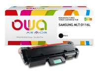 Toner Owa compatible Samsung MLT-D116L/ELS noir pour imprimante laser