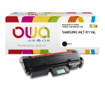 Toner remanufacturé OWA - haute capacité - Noir - pour SAMSUNG MLT-D116L/ELS