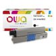 Toner remanufacturé OWA - standard - Noir - pour OKI 44469803