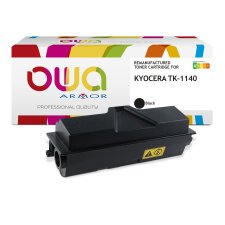 Toner remanufacturé OWA - standard - Noir - pour KYOCERA TK-1140