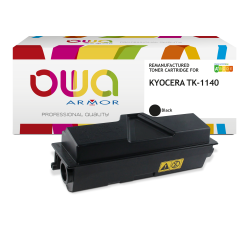 Toner remanufacturé OWA - standard - Noir - pour KYOCERA TK-1140