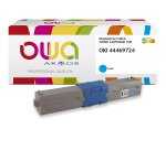 Toner remanufacturé OWA - haute capacité - pour OKI 44469724