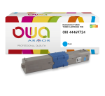 Toner remanufacturé OWA - haute capacité - pour OKI 44469724