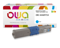 Toner remanufacturé OWA - haute capacité - pour OKI 44469724
