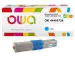 Toner remanufacturé OWA - haute capacité - pour OKI 44469724