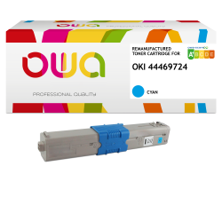 Toner remanufacturé OWA - haute capacité - pour OKI 44469724
