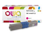 Toner remanufacturé OWA - haute capacité - pour OKI 44469724