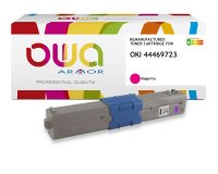 Toner remanufacturé OWA - haute capacité - pour OKI 44469724