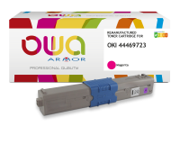 Toner remanufacturé OWA - haute capacité - pour OKI 44469724