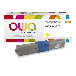 Gereviseerde toner OWA - hoge capaciteit - voor OKI 44469722