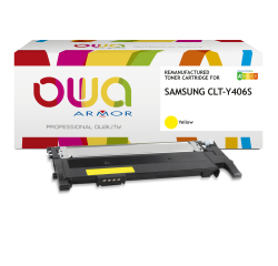 Toner remanufacturé OWA - standard - pour SAMSUNG CLT-C406S/ELS