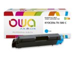 Toner remanufacturé OWA - standard - pour KYOCERA TK-580 C