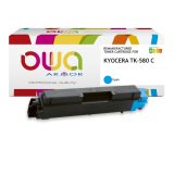 Toner remanufacturé OWA - standard - pour KYOCERA TK-580 C