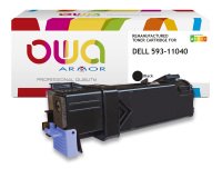 Toner remanufacturé OWA - haute capacité - Noir - pour DELL 593-11040