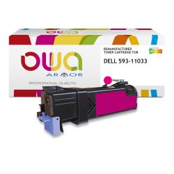Toner remanufacturé OWA - haute capacité - Magenta - pour DELL 593-11033
