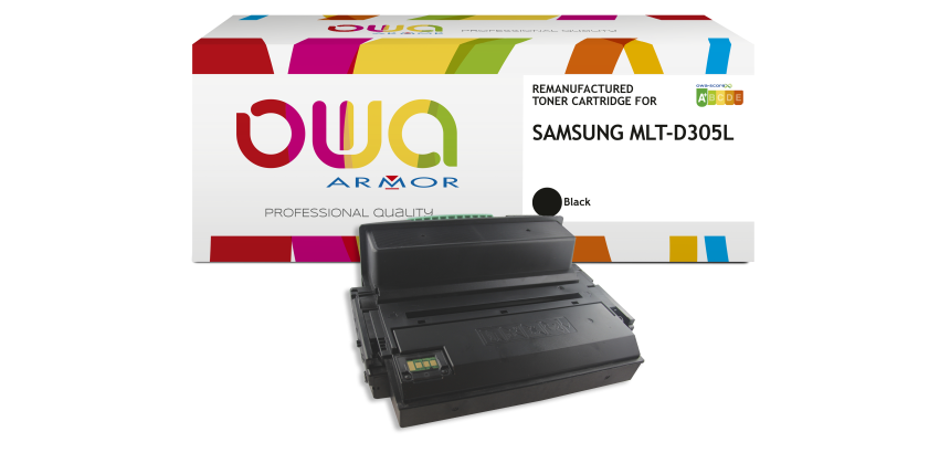 Toner remanufacturé OWA - haute capacité - Noir - pour SAMSUNG MLT-D305L/ELS