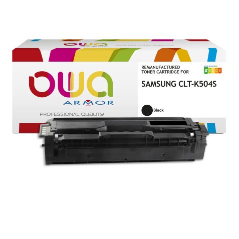 Toner remanufacturé OWA - standard - Noir - pour SAMSUNG CLT-K504S/ELS