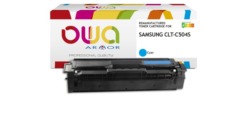 Toner remanufacturé OWA - standard - pour SAMSUNG CLT-C504S/ELS