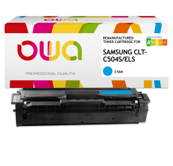 Toner remanufacturé OWA - standard - pour SAMSUNG CLT-C504S/ELS