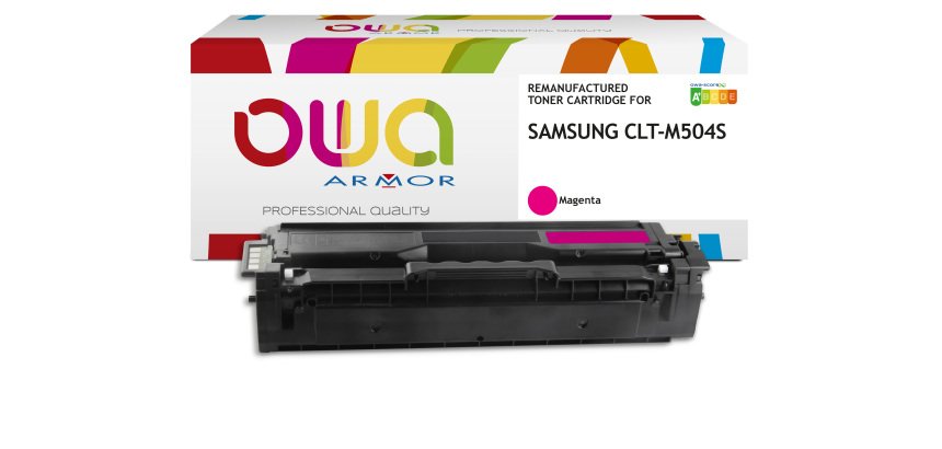 Toner remanufacturé OWA - standard - pour SAMSUNG CLT-C504S/ELS