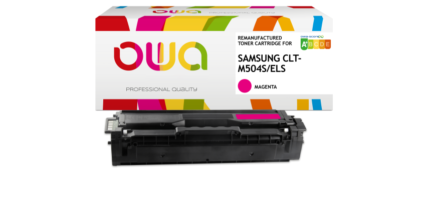 Toner remanufacturé OWA - standard - pour SAMSUNG CLT-C504S/ELS