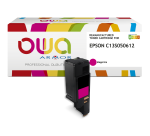 Toner remanufacturé OWA - haute capacité - Magenta - pour EPSON C13S050612