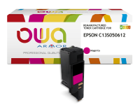 EN_Toner remanufacturé OWA - haute capacité - Magenta - pour EPSON C13S050612