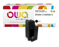 Toner remanufacturé OWA - haute capacité - Noir - pour EPSON C13S050614