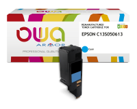 EN_Toner remanufacturé OWA - haute capacité - Cyan - pour EPSON C13S050613