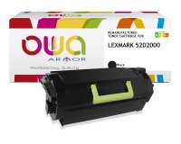 EN_Toner remanufacturé OWA - standard - Noir - pour LEXMARK 52D2000