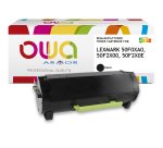 Toner remanufacturé OWA - haute capacité - Noir - pour LEXMARK 50F2X00, 50F0XA0, 50F2X0E