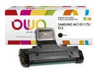Toner remanufacturé OWA - standard - Noir - pour SAMSUNG MLT-D117S/ELS
