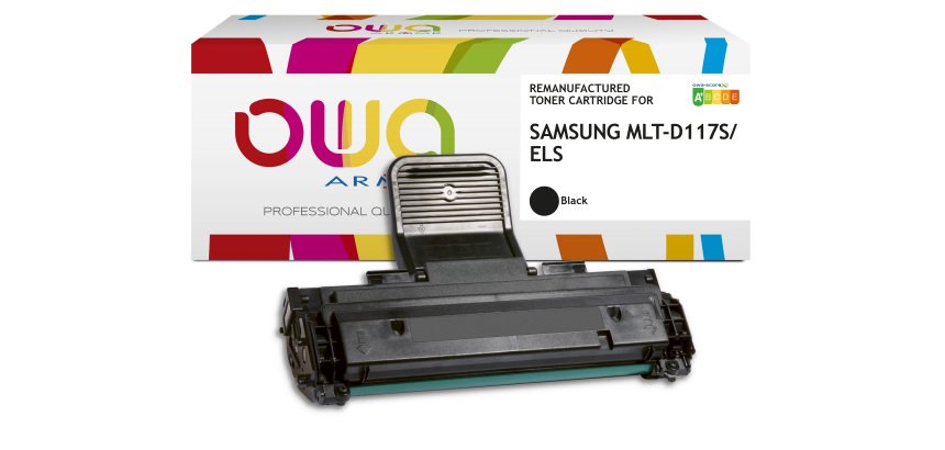 Toner remanufacturé OWA - standard - Noir - pour SAMSUNG MLT-D117S/ELS