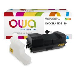 Toner remanufacturé OWA - standard - Noir - pour KYOCERA TK-3130