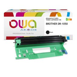 DE_Tambour remanufacturé OWA - standard - Noir - pour BROTHER DR-1050