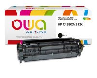 DE_Toner remanufacturé OWA - haute capacité - Noir - pour HP CF380X