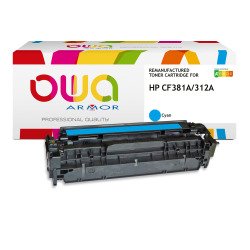 Toner remanufacturé OWA - standard - pour HP CF381A