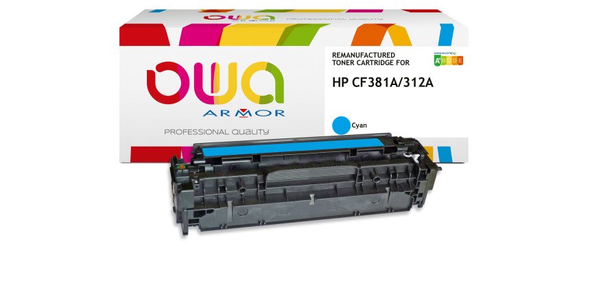 Toner remanufacturé OWA - standard - pour HP CF381A