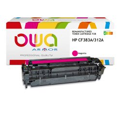 Toner remanufacturé OWA - standard - pour HP CF381A
