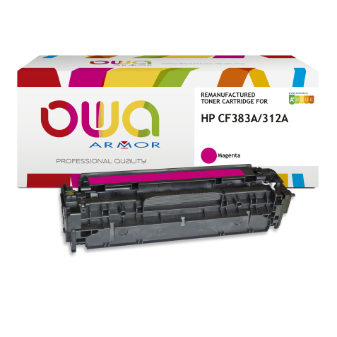 Toner remanufacturé OWA - standard - pour HP CF381A