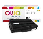 Toner remanufacturé OWA - haute capacité - Noir - pour RICOH 406522