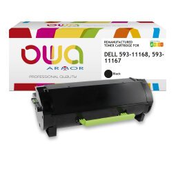 DE_Toner remanufacturé OWA - haute capacité - Noir - pour DELL 593-11168, 593-11167