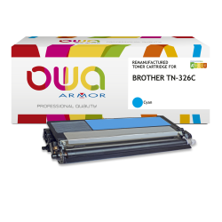 Toner remanufacturé OWA - standard - pour BROTHER TN-326C