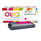 Toner remanufacturé OWA - standard - pour BROTHER TN-321C