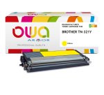 Toner remanufacturé OWA - standard - pour BROTHER TN-321C
