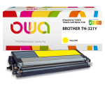 Toner remanufacturé OWA - standard - pour BROTHER TN-321C