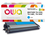 OWA Remanufactured Toner - High Capacity - for BROTHER TN-348C, TN-369C, TN-329C