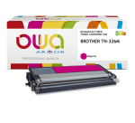 Toner remanufacturé OWA couleurs séparées compatible BROTHER TN-326 pour imprimante laser
