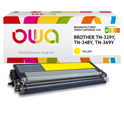 OWA wiederaufbereiteter Toner - hohe Kapazität - für BROTHER TN-348C, TN-369C, TN-329C