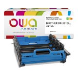 EN_Tambour remanufacturé OWA - standard - 4 Couleurs - pour BROTHER DR-361CL, DR-321CL